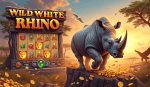 Wild White Rhino Slot Gacor Bertema Safari Eksotis dari Octoplay